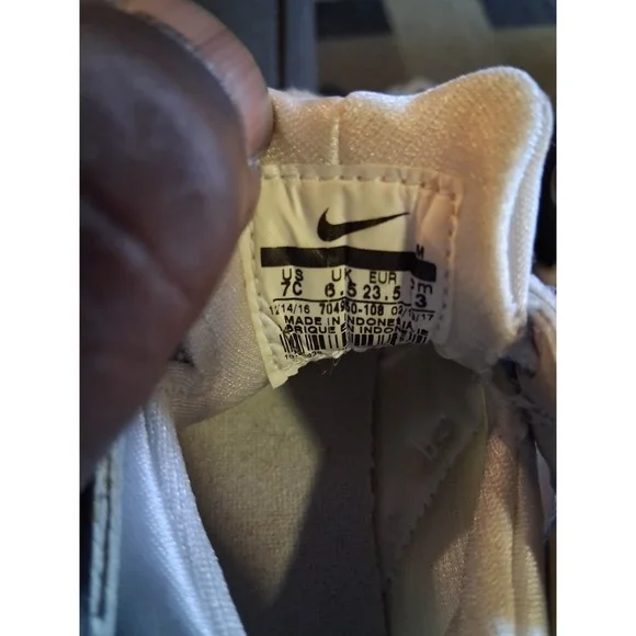 Nike Air Huarache Run TD White Toddler Shoes Size 7C 704950-110 Sneakers Baby - Picture 8 of 8